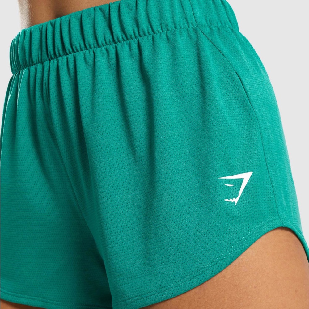 Gymshark Training Shorts, Woman’s Green Small Gym Shorts